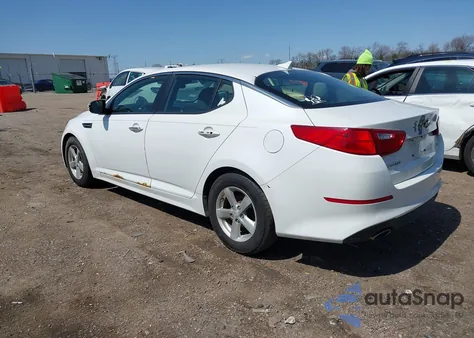 2015 Kia Optima Lx from USA, damaged, VIN KNAGM4A7XF5547484